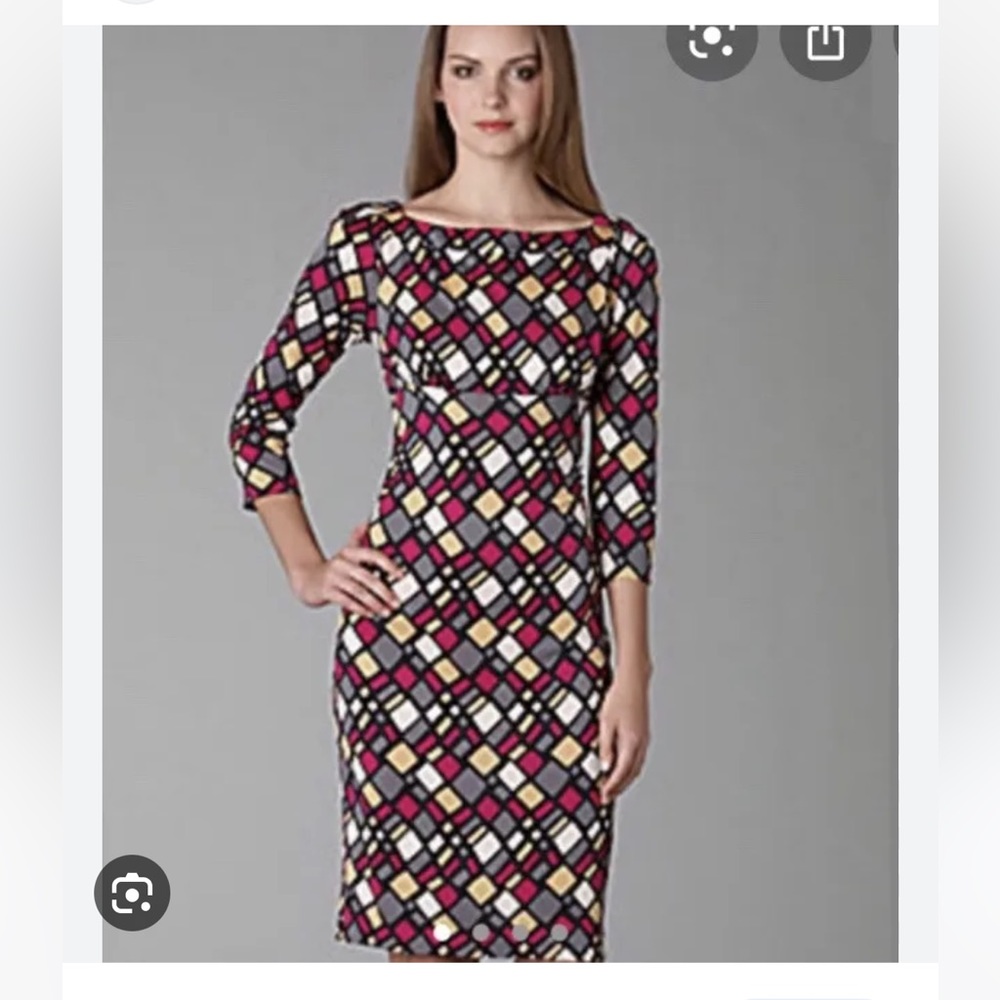 Diane Von Furstenberg Soffer Print Dress